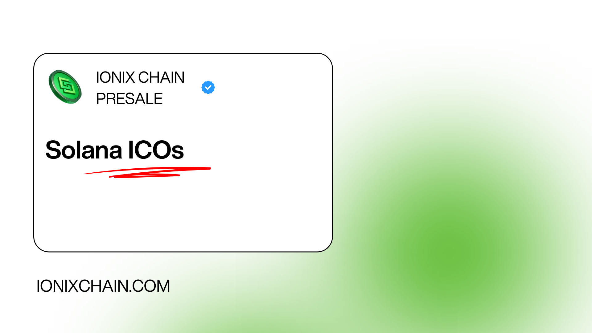 Solana ICOs